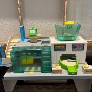 Vintage Fisher-Price Airport Playset